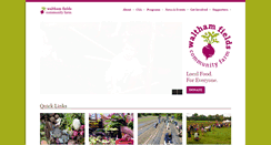 Desktop Screenshot of communityfarms.org